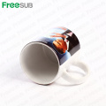 FREESUB 11oz White Blank Sublimation Heat Press Mug